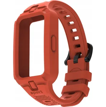 Řemínek na hodinky Řemínek pro HUAWEI BAND 6 7 8 a Xiaomi, oranžový