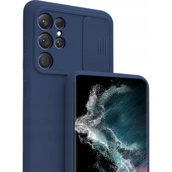 Pouzdro na mobilní telefon Zadní Kryt KrainaGSM pro Samsung Galaxy S22 Ultra modrý