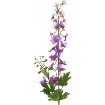 umělá květina Umělý květ - Okrasná stračka fialová, 80 cm