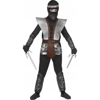 Karnevalový kostým KOSTÝM MISTR NINJA BOJOVNÍK 128