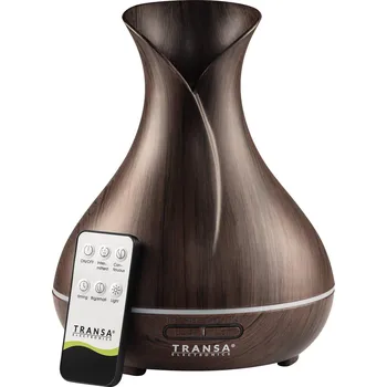 Aroma difuzér Difuzér aromaterapie dálkové ovládání LED časovač AromaBrown Transa 300 ml