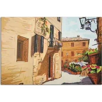 Obraz Obraz na plátně 40x30 Toskánsko Itálie krajina