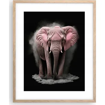 Obraz Obraz, plakát v rámu světlý dub 40x50 slunce – plakáty do obýváku