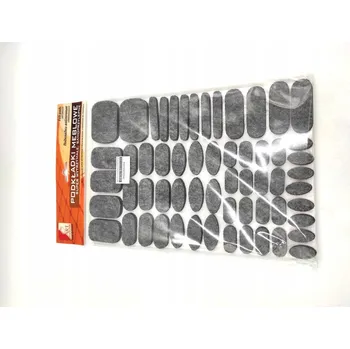 Obraz Směs podložek Elipsa 120/245mm 59ks Šedé