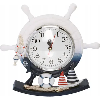 Hodiny HODINY VE TVARU KORMIDLA, DEKORATIVNÍ HODINY NA STŮL