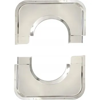 Komín Harvia prolamovaný kryt pro ocelový komín - nerezová ocel