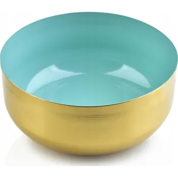 Miska dekorativní miska na drobnosti mátová kovová