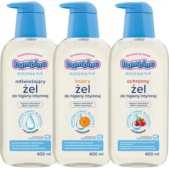 Intimní hygienický prostředek Bambino gel pro intimní hygienu sada 3 x 400 ml