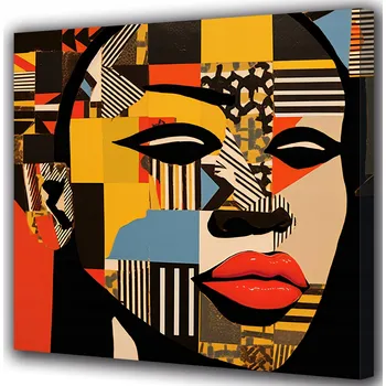 Obraz Obraz na plátně do obýváku moderní Barvy osobnosti 90x90 cm