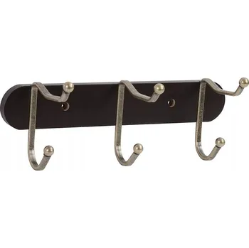 Věšák Šatní ramínko MDF deska Axentia černý