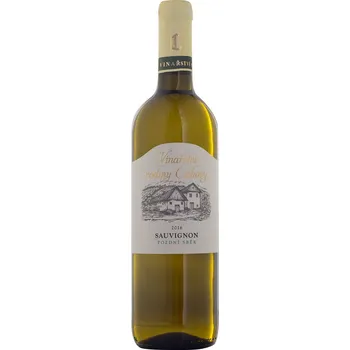 Víno ČR/Slovácko - CÍCHA Sauvignon pozdní sběr 2023