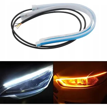 Denní svícení FLEX LED DRL světla pro denní svícení + dynamické blinkry