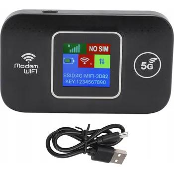 IP kamera PŘENOSNÝ MOBILNÍ MODEM ROUTER NA SIM KARTU 4G LTE WIFI