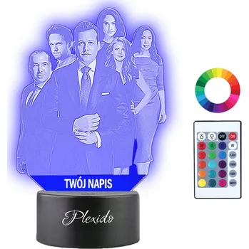 Lampička Plexido vícebarevná Noční lampa