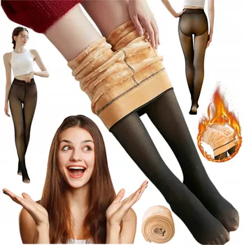 Dámské punčochy Hladké Punčocháče Blubro 200 DEN, černé, velikost L/XL