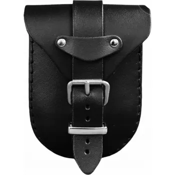 Moto bunda Kieszonka Kožená kapsa/pouzdro Černá na opasek nebo nádrž