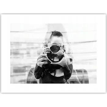 Obraz Obraz plakát do obýváku ložnice 40x30 abstrakce foto na zeď bez rámu