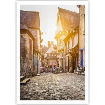 Obraz Plakát na zeď bez rámu 70x100 město obraz plakáty do obývacího pokoje ložnice