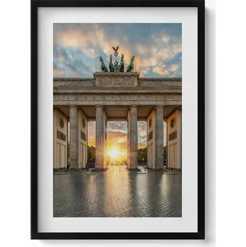 Obraz Obraz v rámu na zeď Braniborská brána v Berlíně 50x70 cm