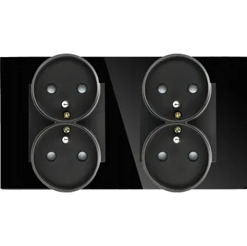 Elektrická zásuvka Chytrá domácí Elektrická Zásuvka DC Smart Home černá