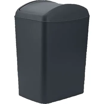 Odpadkový koš Kancelářský koš plastový Galicja 10 l šedý