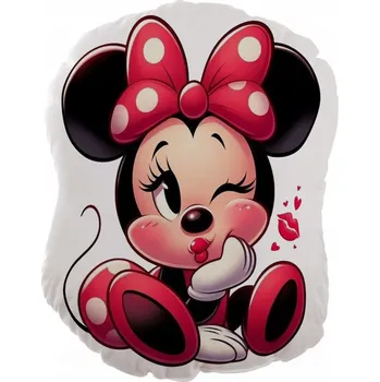 plyšák Polštář Minnie Mouse Mickey Mouse plyšák