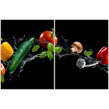 Kuchyňské prkénko Skleněná Ochranná Deska a Krájecí Prkénko | Indukce, Sporák ds-0450