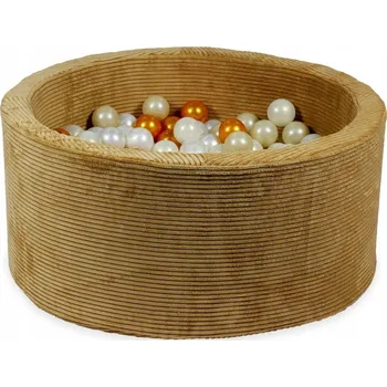 Dětský bazének Suchý bazén s míčky manšestr pískový