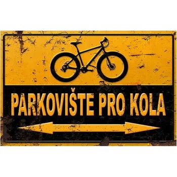 Obraz Cedule Parkoviště pro kola