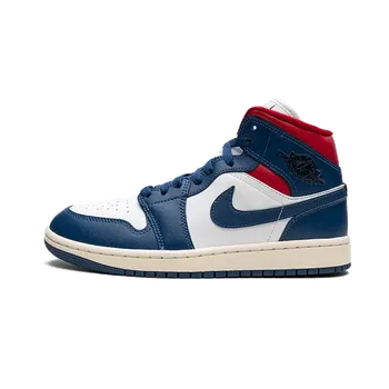 Pánské tenisky Air Jordan Jordan 1 Mid "French Blue Gym Red" Velikost: 44.5