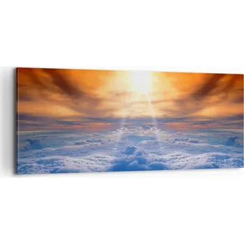 Obraz Foto obraz na plátně 100x40 krajina obývací pokoj ložnice na zeď velký