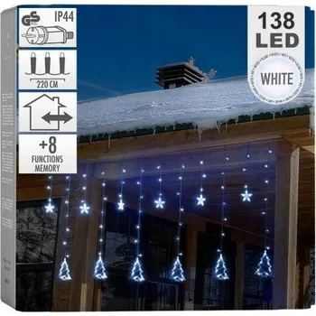 Vánoce Světelný závěs Koopman International Vánoční stromek 101 - 200 světel