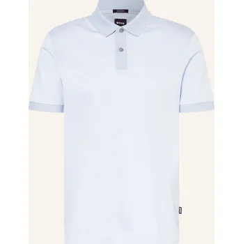 Pánská košile Boss Pánská Žerzejová Polokošile Parlay, tmavě modrá, XL