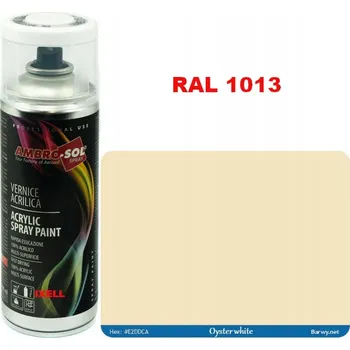 Barva ve spreji RAL 1013 AKRYLOVÝ LAK ve spreji béžový LESK 1233