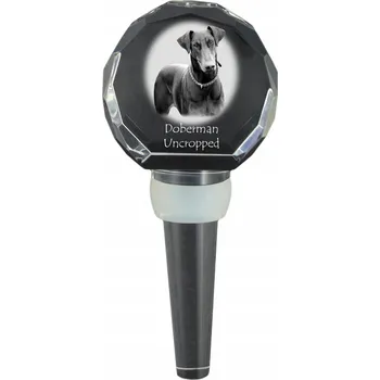 Německá doga zátka na láhev s fotografií personalizovaná zátka na víno