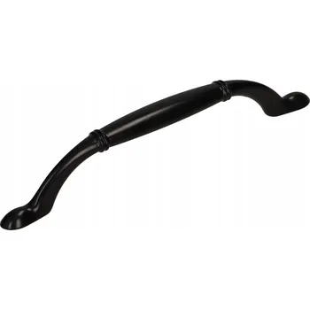 Nábytkové kování Nábytková úchytka GAMET UR49-128-LPM30 černá matná