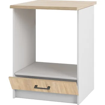 Kuchyňská skříňka Laclar pro vestavnou troubu bílá/dub sonoma