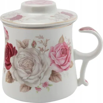 Hrnek Fusaichi Pegasus Růžová tlumená porcelán 320 ml