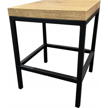 Taburet Taburet Tablero černý 45 cm