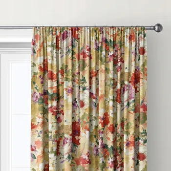 Obraz Závěs polozatemňovací s řasící páskou, na žabky 145 cm x 265 cm