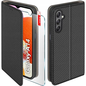 Pouzdro na mobilní telefon Flipové pouzdro KrainaGSM pro Samsung Galaxy A14 5G černé