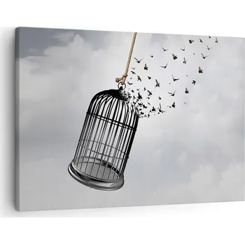 Obraz Obraz na plátně do obýváku, ložnice 70x50 abstrakce foto obrazy na zeď