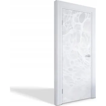 Fototapeta Dekorativní samolepka maskující na dveře, skříň, nábytek - Geometrický vzor 75x205 cm