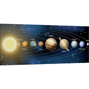 Obraz Foto obraz na plátně canvas 100x40 kosmos obývací pokoj ložnice na zeď velký