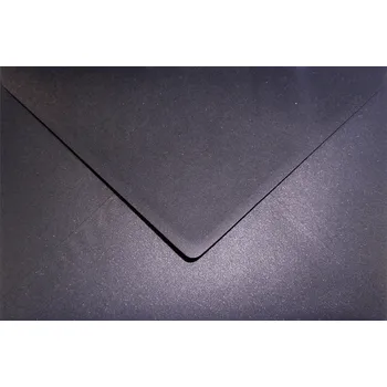 Obálka Perleťové obálky C5 Aster, černé s drobnými částečkami, 500 ks