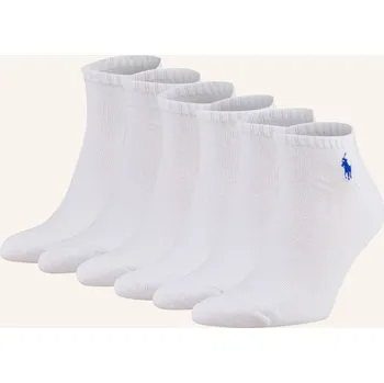 Pánské ponožky Polo Ralph Lauren Pánské Ponožky, 6 Kusů V Balení, 002 white...