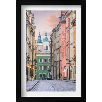 Obraz Závěsný obraz na zeď dekorace do domu Staré Město ve Varšavě 20x30 cm