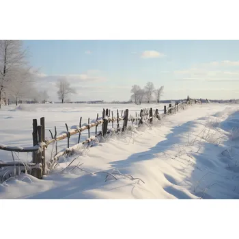 Plakát Plakát Klid Sněžné Říše bez rámu 91,5 x 61 cm