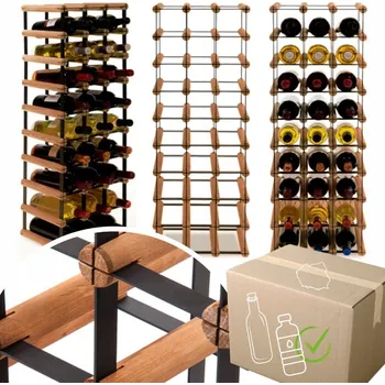 Stojan na víno Stojan na víno RW-8 3x9 regál na 24 lahví vína