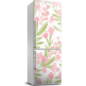 Fototapeta Tapeta samolepící na ledničku Růžové květy 70x190